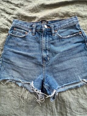 Urban Outfitters Women’s Distressed Denim High Waisted Shorts Size 25